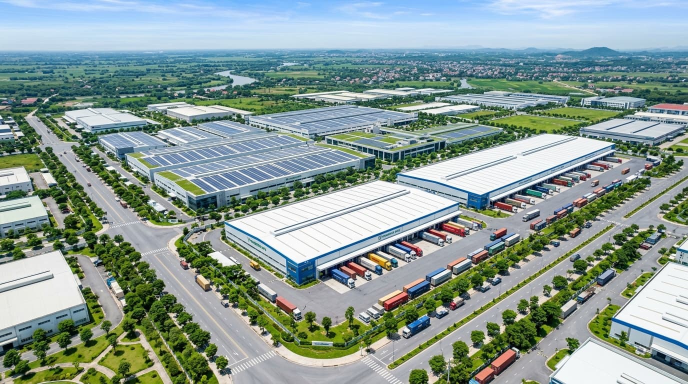 Dịch vụ chụp ảnh nhà máy & nhà xưởng.