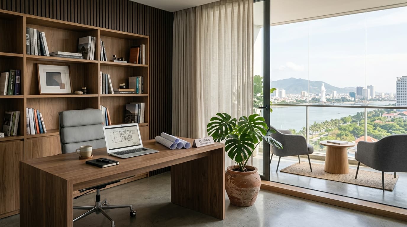 Phòng Giám đốc điều hành view thành phố