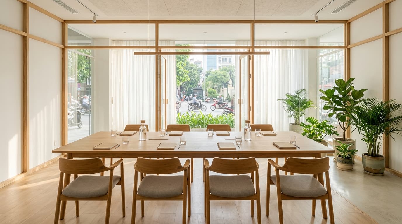 Phòng họp hội đồng Boardroom công nghệ cao