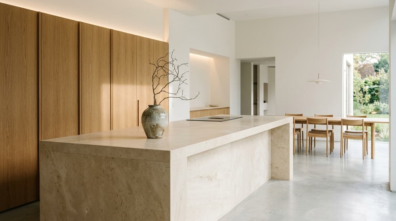 Phong cách Minimalist & Clean: không gian ít decor, tôn vinh đường nét kiến trúc